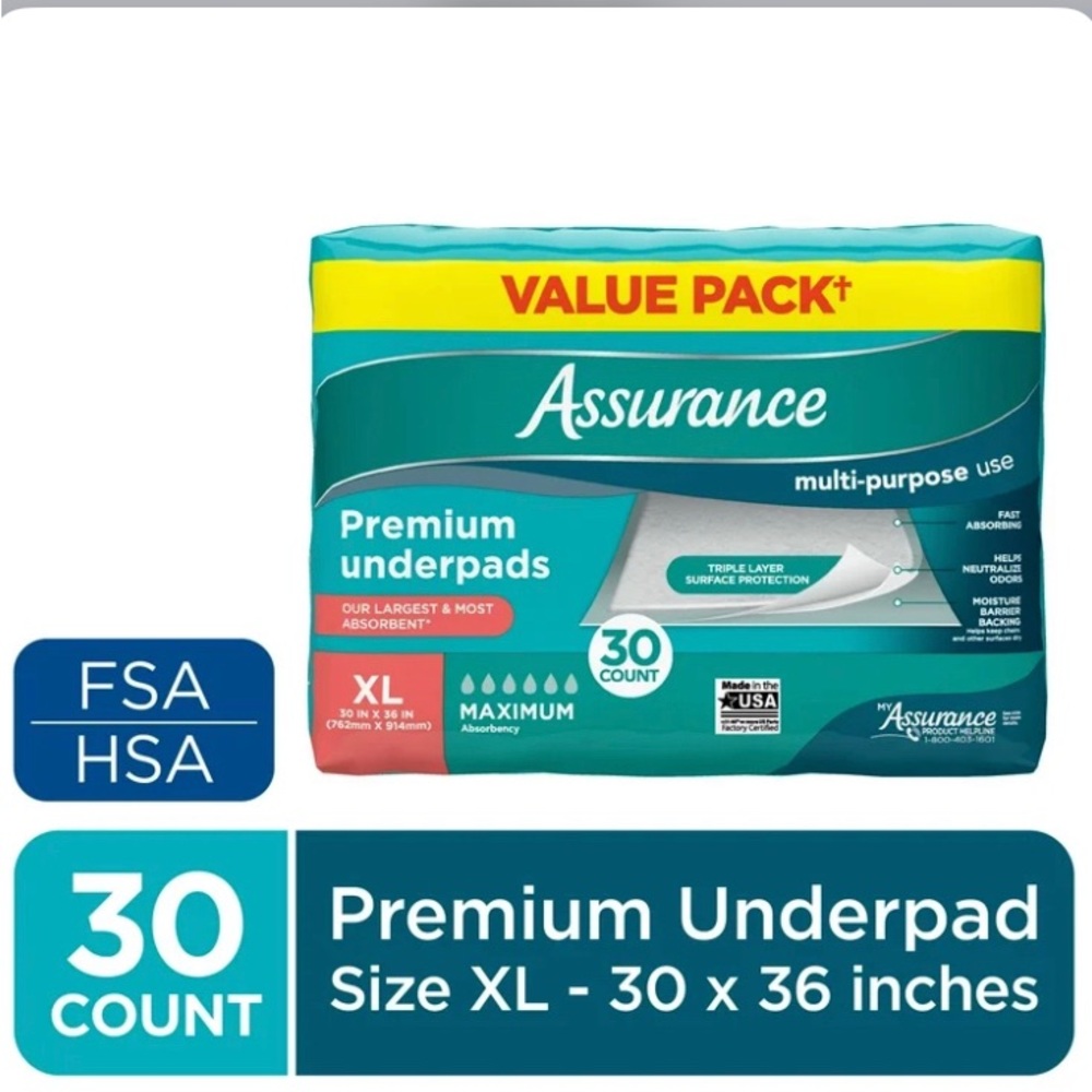 Premium Underpads - Multi-Purpose Use